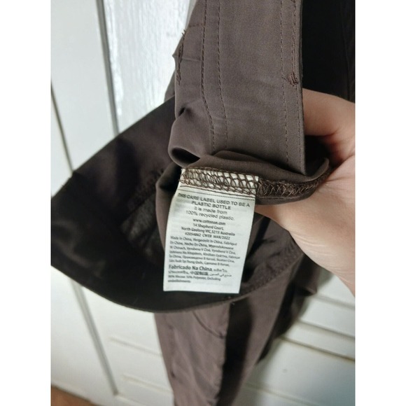 Cotton On Miami Cargo Pants Size 10 Brown Wide Leg NWT MSRP $69.99 - Picture 8 of 8